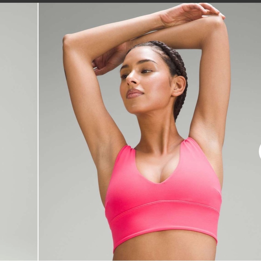 Lululemon Align V-Neck Bra Lip Gloss Size 10 - Picture 4 of 10